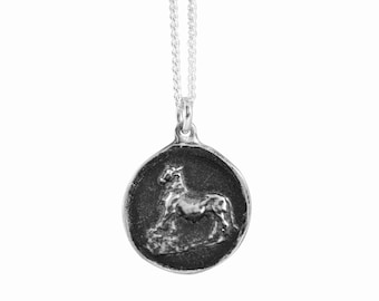 Taurus Zodiac Coin Pendant