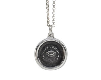 Eye of Providence Wax Seal Pendant