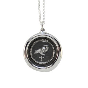 The Ouroboros & Raven Wax Seal Pendant