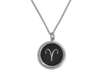 Aries Symbol Zodiac Pendant