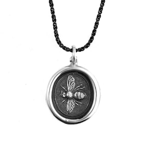 Honey Bee Wax Seal Pendant