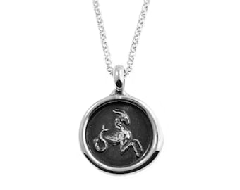 Capricorn Zodiac Wax Seal Pendant