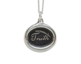 Truth Will Set You Free- Wax Seal Pedant