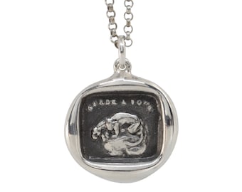 Panther Wax Seal Pendant