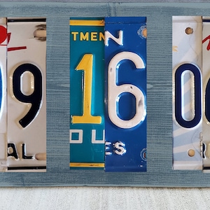 Custom License Plate Signs - Personalized