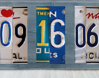 Custom License Plate Signs - Personalized