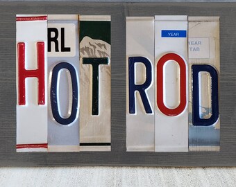 Custom License Plate Signs - Personalized