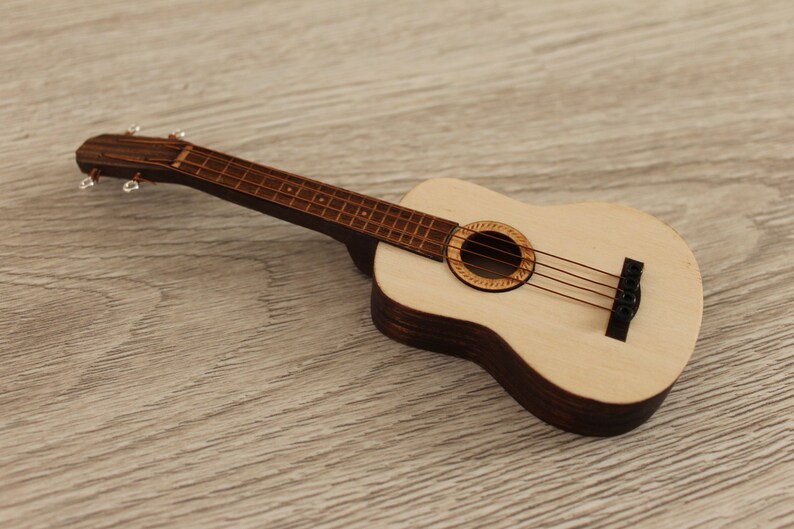 Ukulele TOY Miniature present Etsy