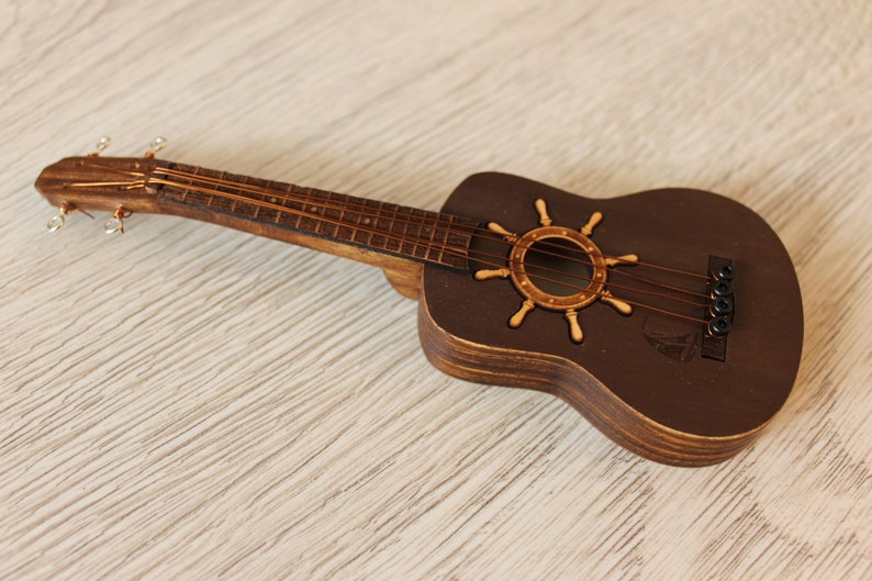 Ukulele TOY Miniature Present Etsy