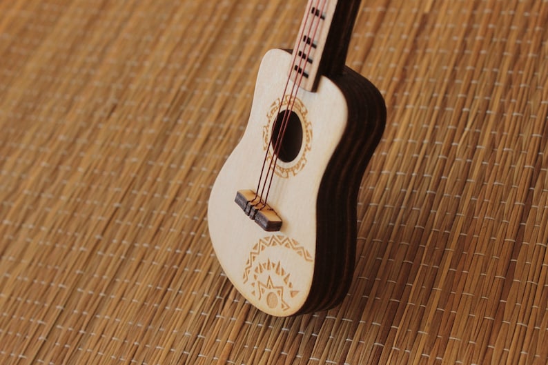Ukulele TOY Miniature present Etsy