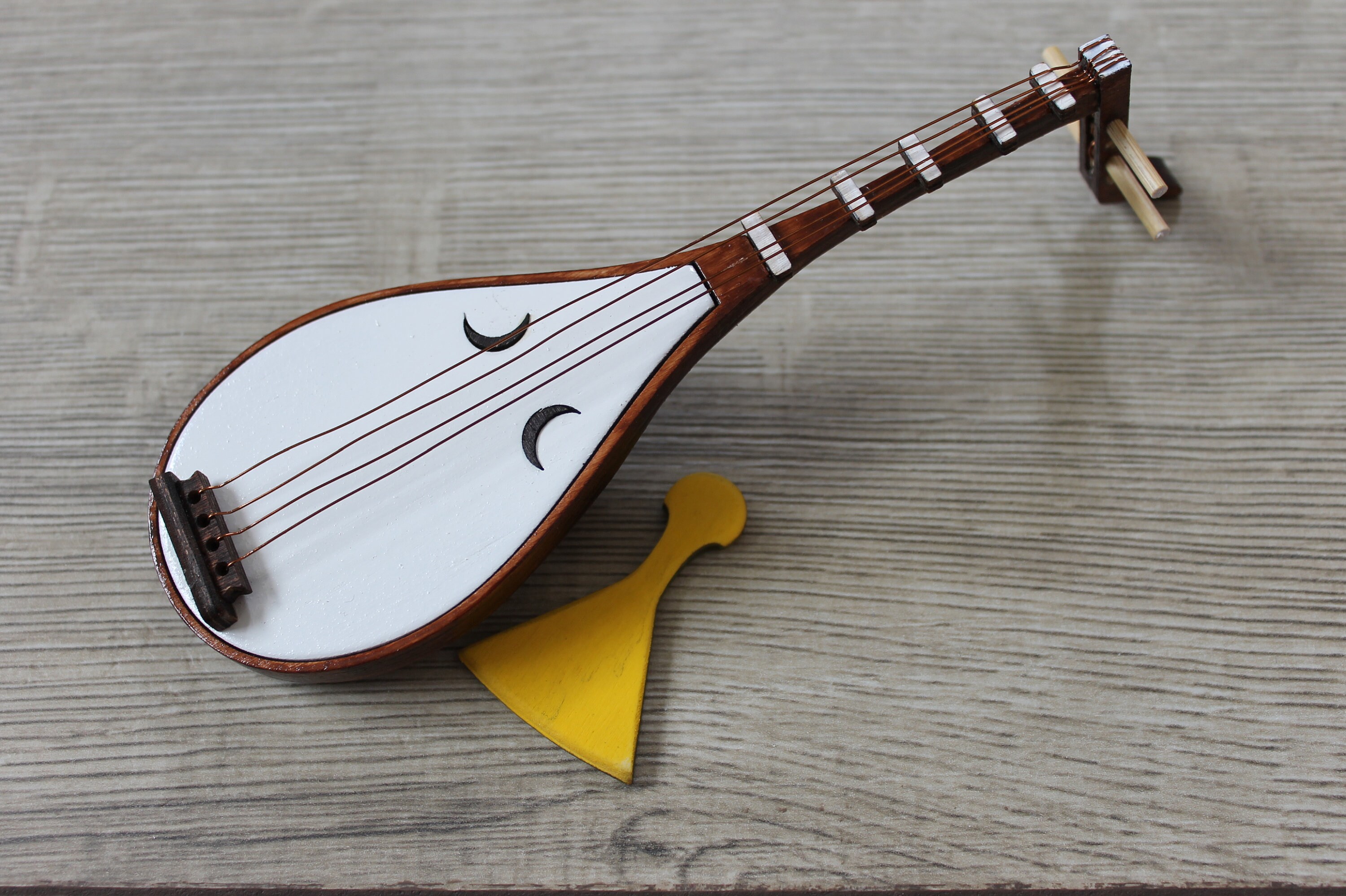 Biwa TOY miniature copy miniature replica present Etsy