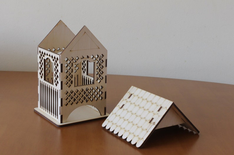 Tea House Tea bags Holder Tea bags Box Lasercut blank Etsy