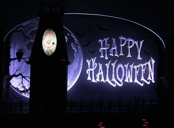This Halloween Advent Calendar House is Hand Crafted. It's a