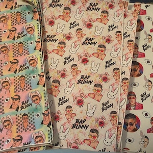 Bad Bunny Faux Leather Sheets