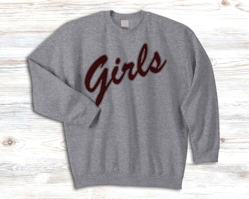 Girls Crewneck Sweatshirt From Friends Etsy