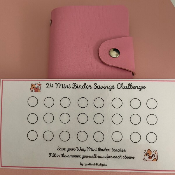 Mini Binder - Etsy
