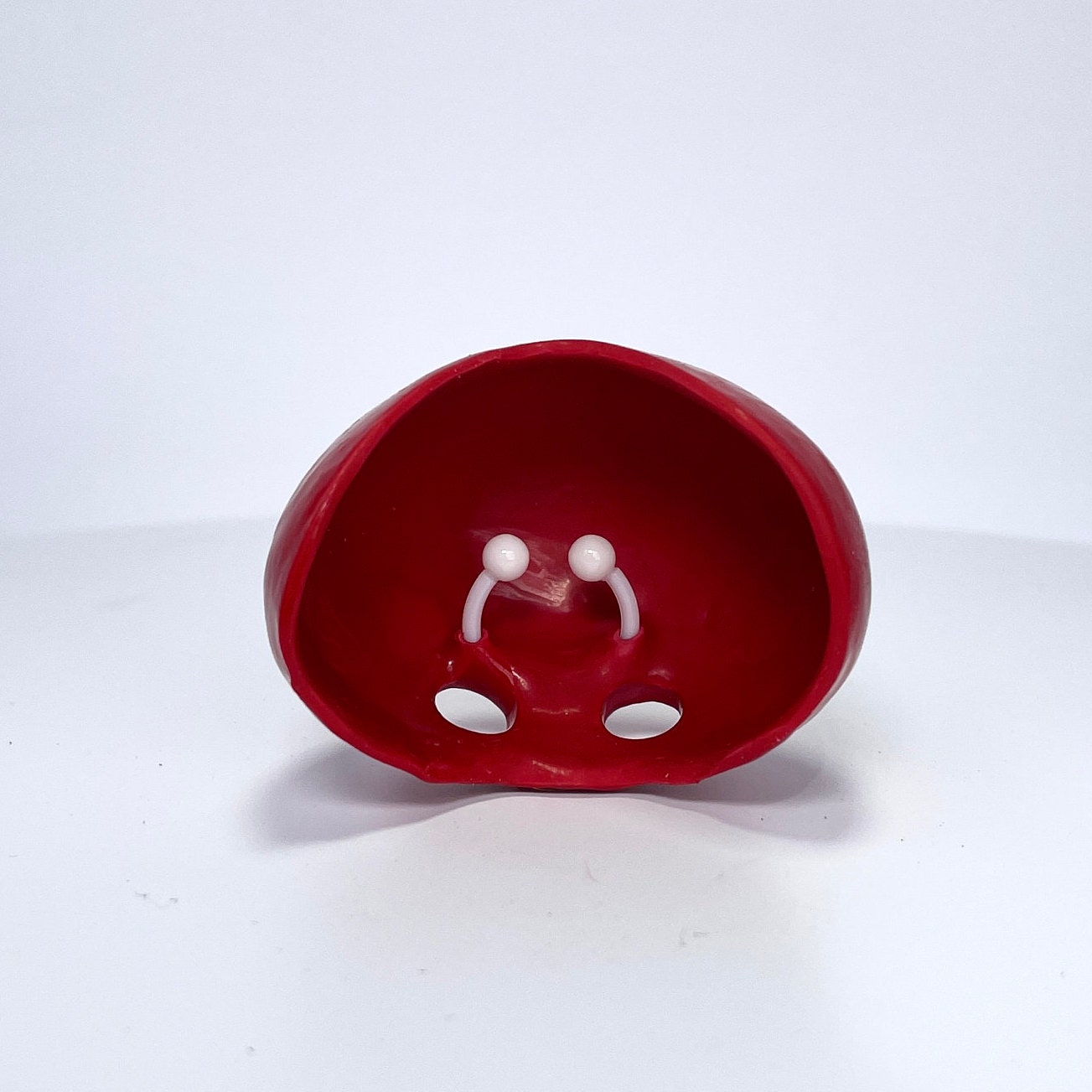 tib 15505 Clown Nose with Foam for Attaching Set of 4 Pieces, Color Red,  One Size : : Fashion