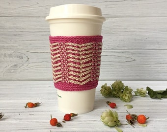 Cup Cozy, Tea Cozy, Coffee Cozy, Coffee Cup Sleeve, Tea Cup Sleeve, Tea Cozy, Coffee Cozy, Organic Coffee Cozy