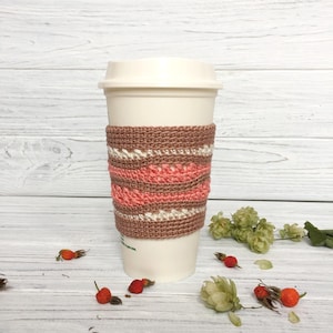 Knit Cup Cozy, Coffee Sleeve, Tea Cozy, Crochet Cup Cozy, Coffee Gift, Cup Cozy, Coffee Cup Cozy, Sweater Cozy, Organic Coffee, Mug Cozy,