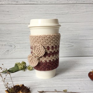 Crochet Cup Cozy, Tea Cup Cozy , Coffee Cozy, Coffee Cup Sleeve, Tea Cup Sleeve, Cup Cozy, Tea Cozy, Coffee Cozy, Organic Coffee Cozy