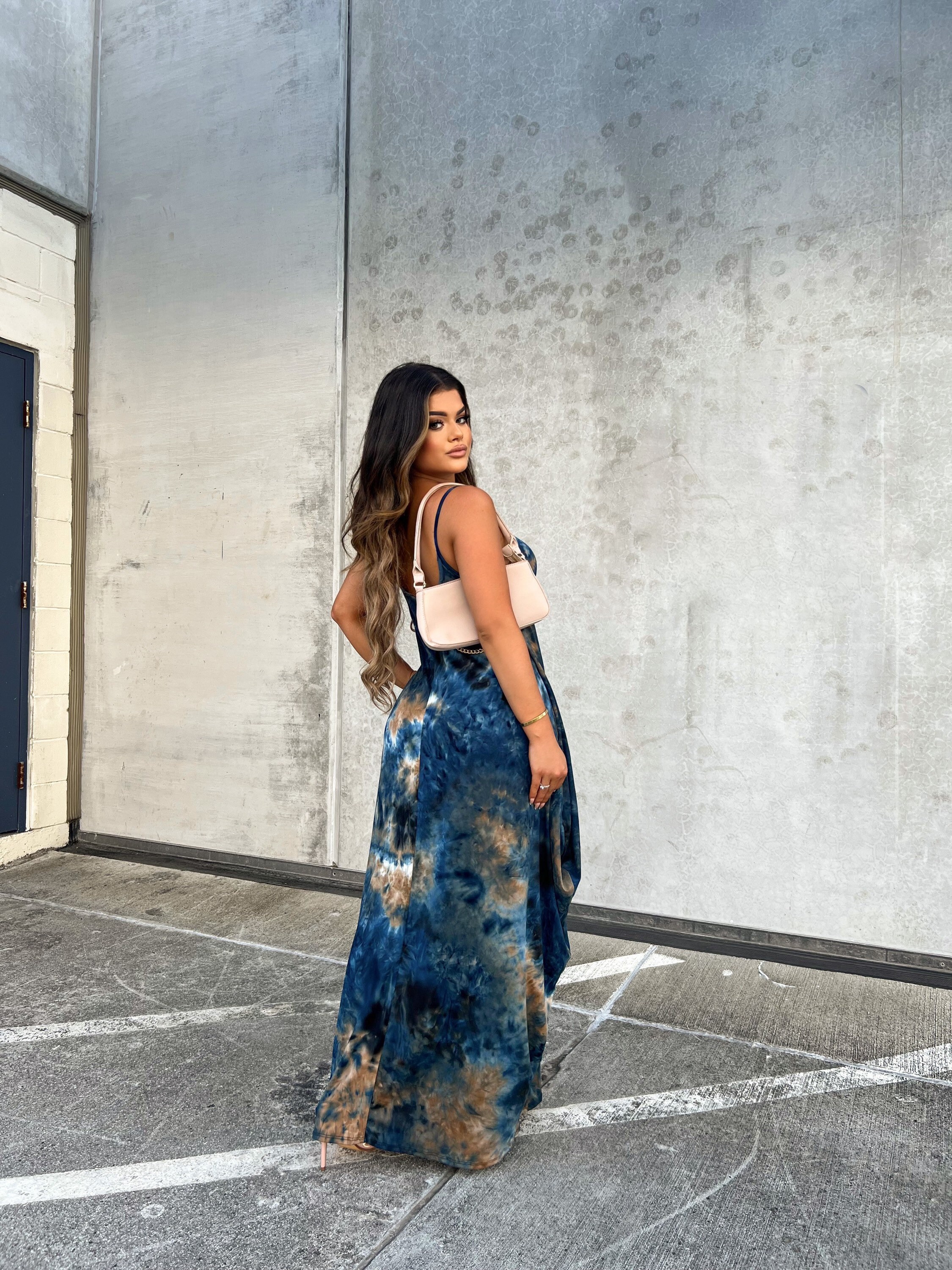 Tie Dye Harem Dress