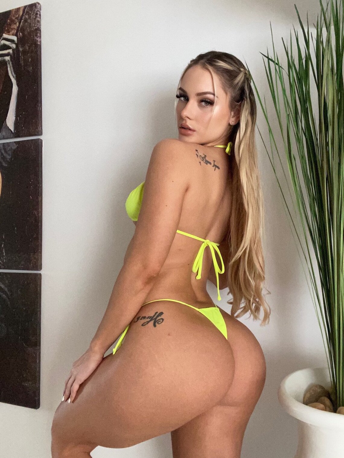 Tie Thong Bikini Bottom in Multiple Colors - Etsy
