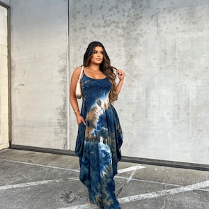 Tie Dye Harem Dress