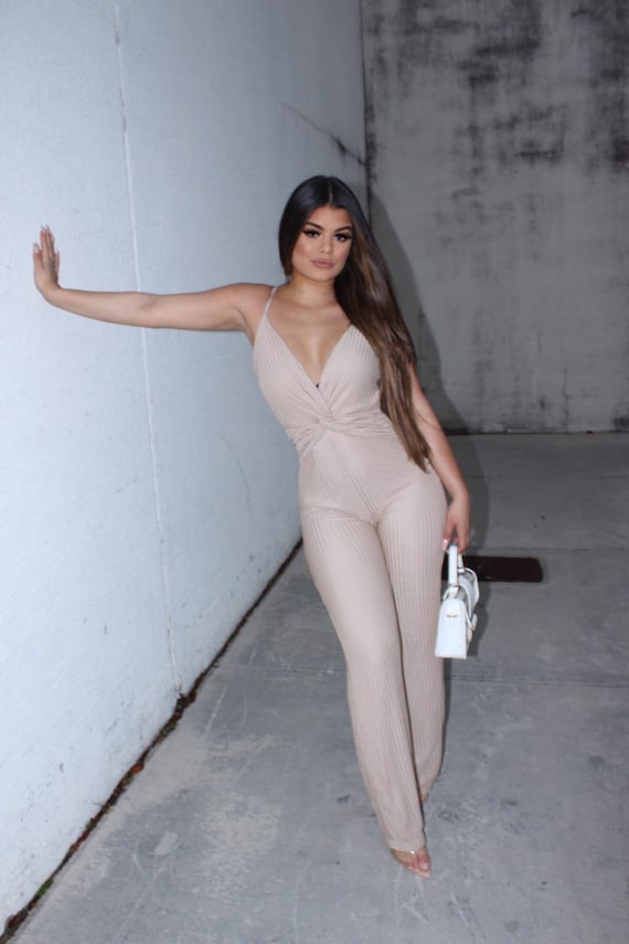 Spaghetti strap jumpsuit uk cheap