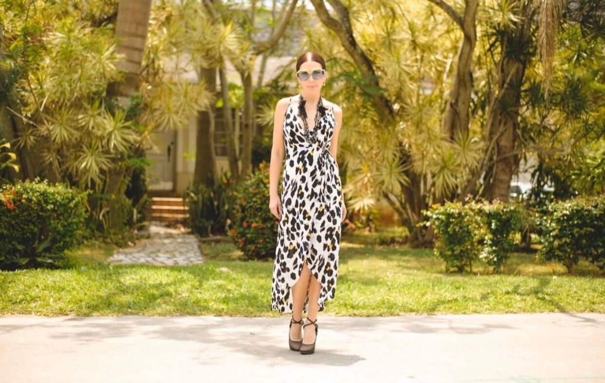 black and white leopard print dress rag & bone Women's Sinead Printed Maxi Dress - Black Leopard