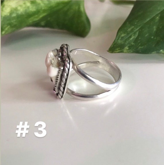 Raccoon Tooth Ring Sterling Silver - Etsy