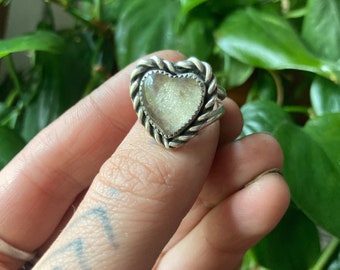 Memorial Keepsake Cremation Ring Sterling Silver