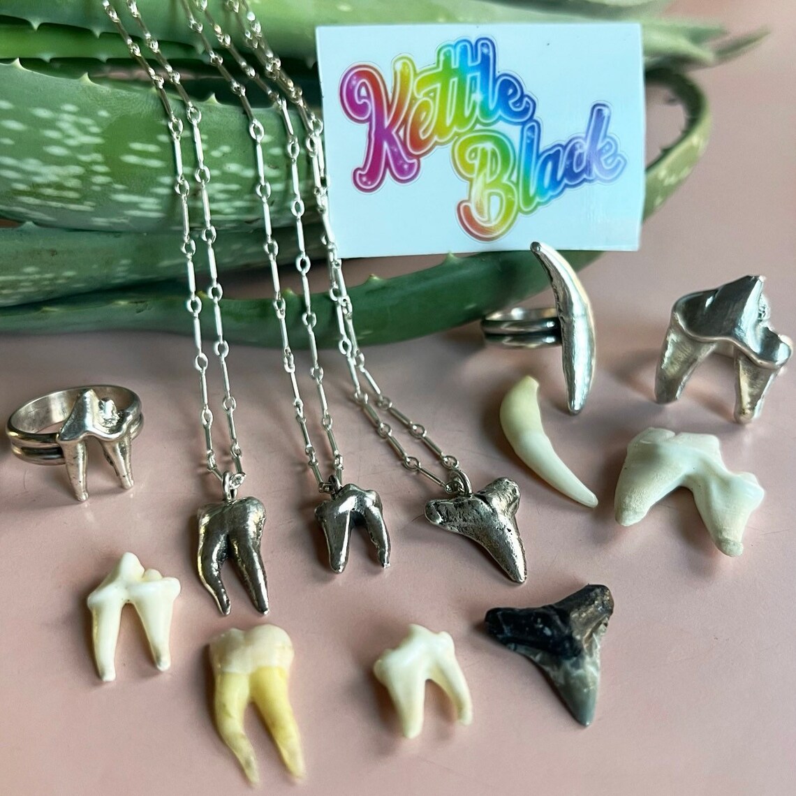 Toot Rigs Sterling Silver Cast Tooth Ring or Necklace - Etsy