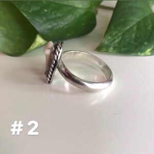 Raccoon Tooth Ring Sterling Silver image 3