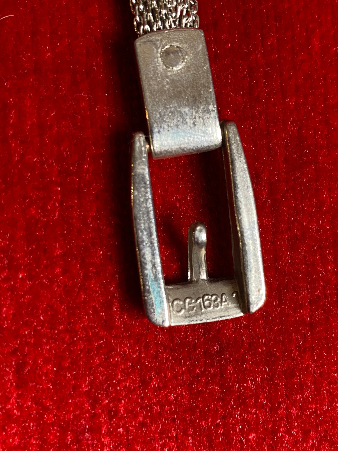 Vintage metal belt Etsy