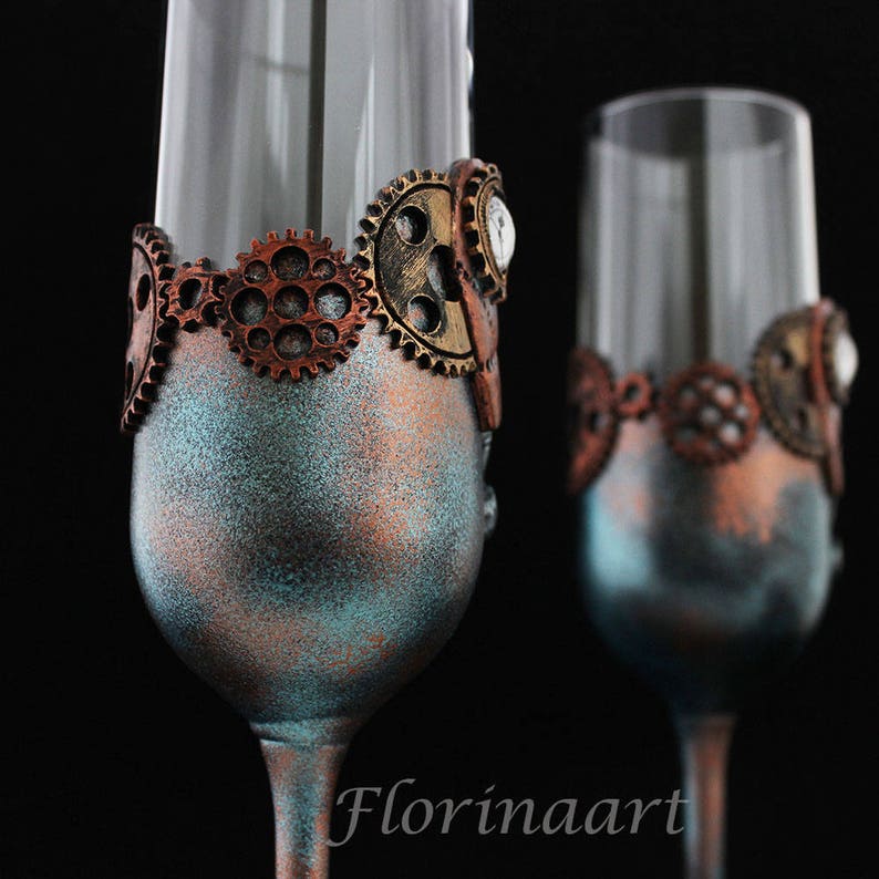 antique steampunk glasses