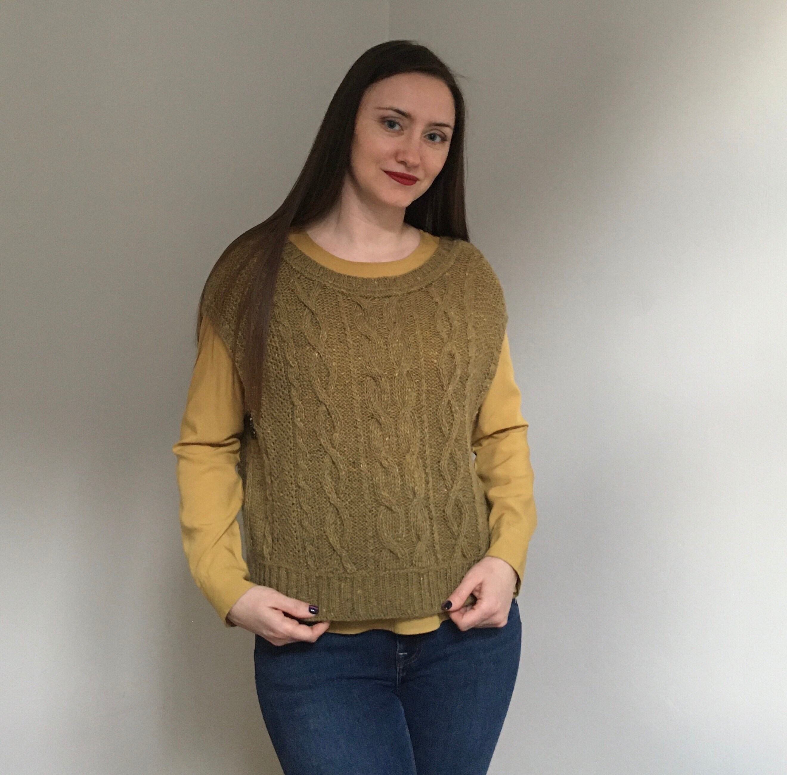 Sleeveless knitted vest Womens knitted vest Knitted vest | Etsy
