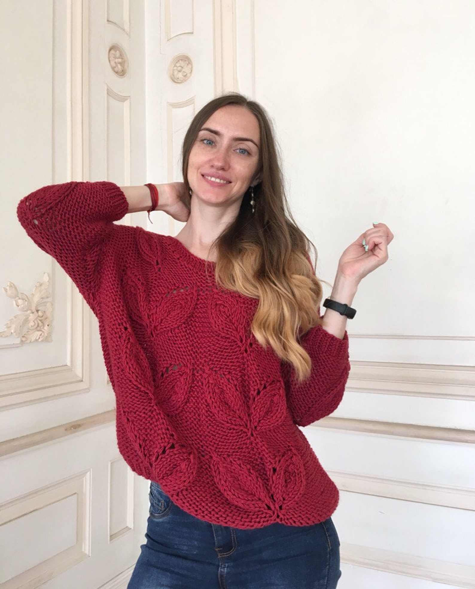 suéter de mujer de lana