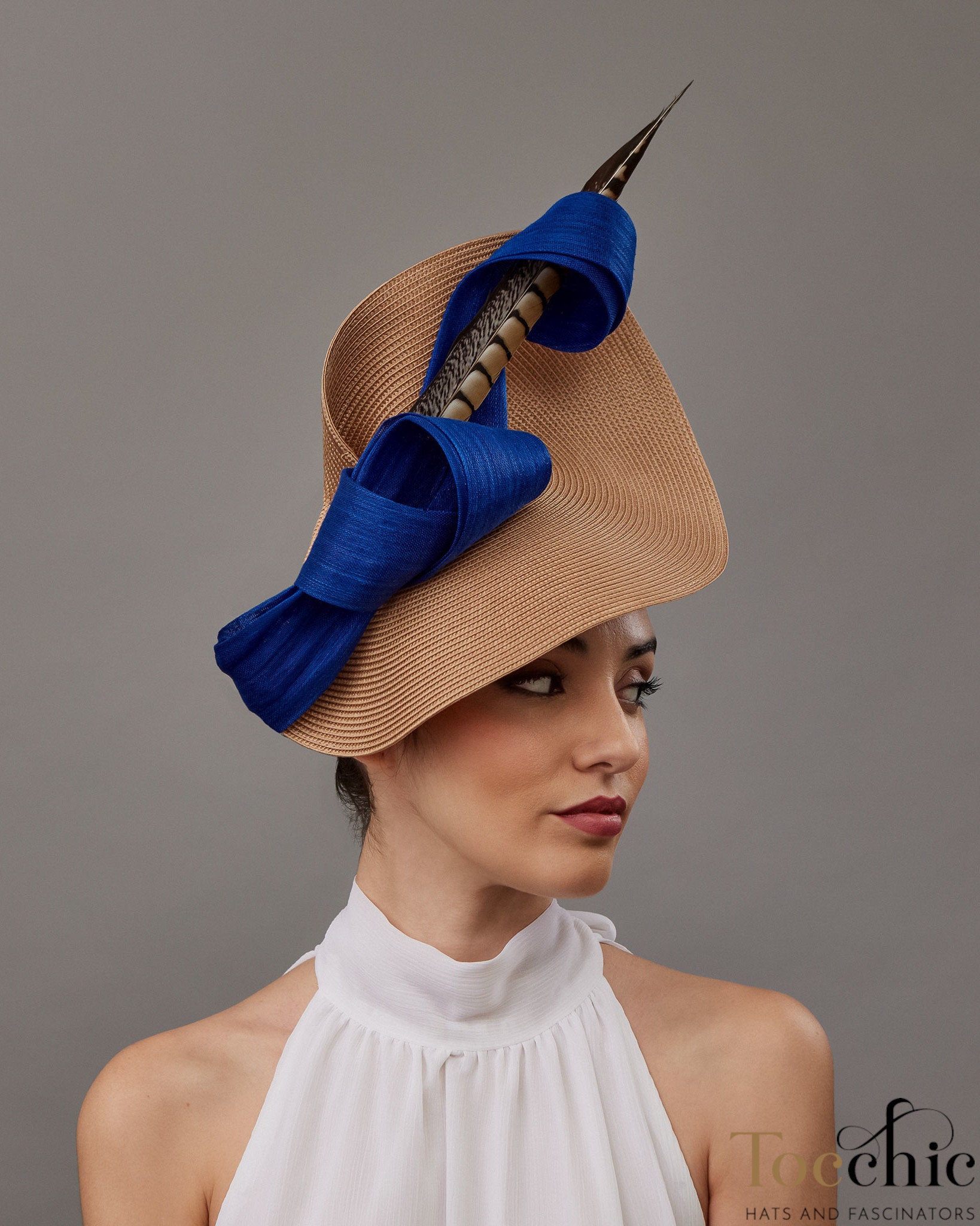 ?NEW! GORGEOUS Baby Blue Kentucky Derby Hat Kentucky Derby Hat Blue - Etsy main image 2