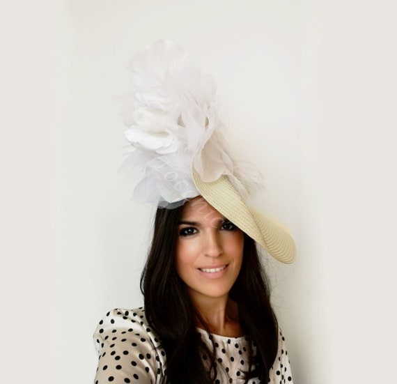 Beige Derby Hats for Women Cream and 