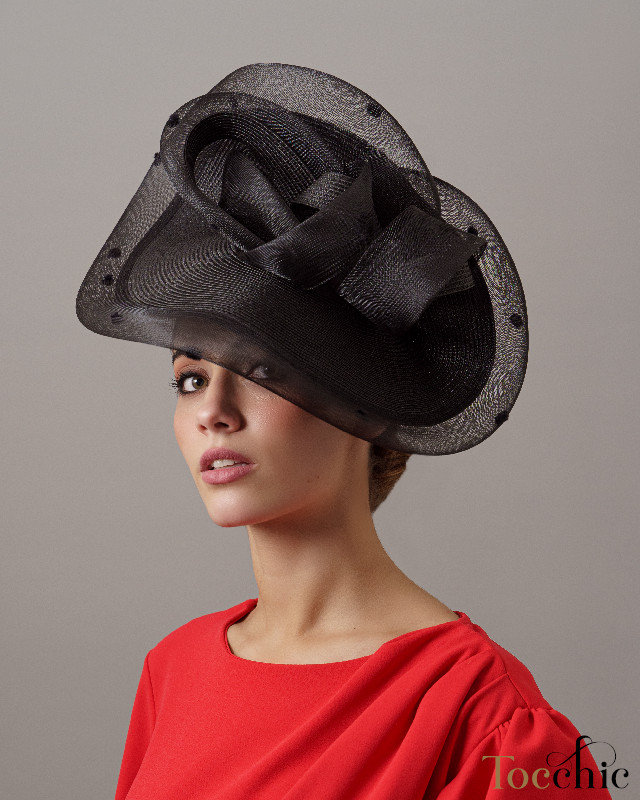 3767 Fascinators Hats For Women- Vintage Lace Veil Fascinator With Hair Thereisno Lace Fascinators For Women Victorian Bonnet Floral  main image 4