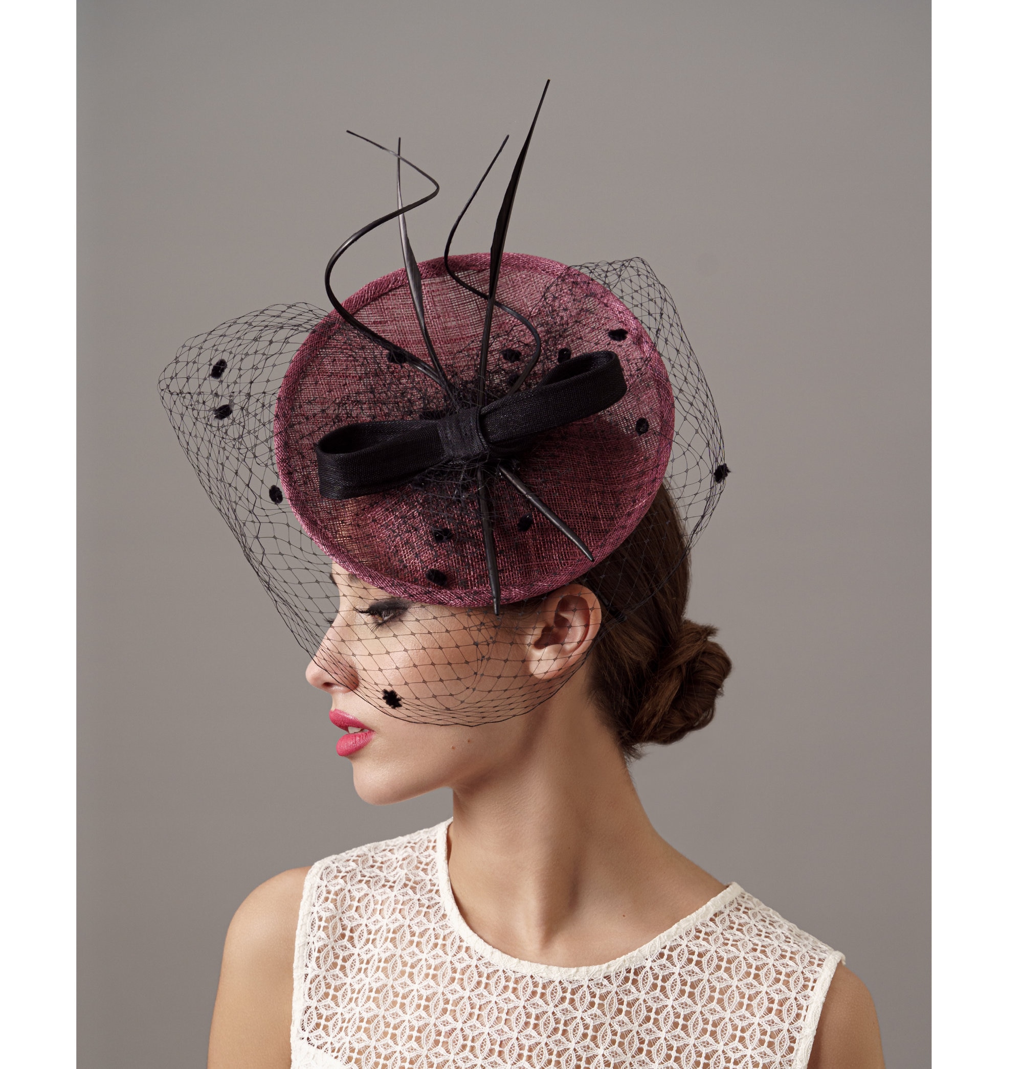 what colour fascinator with burgundy dress 72 Burgundy Fascinator Stock Pictures, Editorial Images and Stock Photos