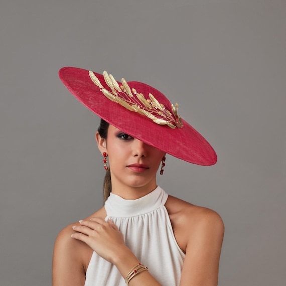 Elegant Gold and Red Ascot Hat - Red Derby Hat Woman - Red Wedding Hat - Red Tea Party Hat - Kate Middleton Hat - Womens Dress Hats Church - Etsy New Zealand Elegant Gold and Red Ascot Hat - Red Derby Hat Woman - Red Wedding Hat - Red Tea Party Hat - Kate Middleton Hat - Womens Dress Hats Church - Etsy New Zealand
