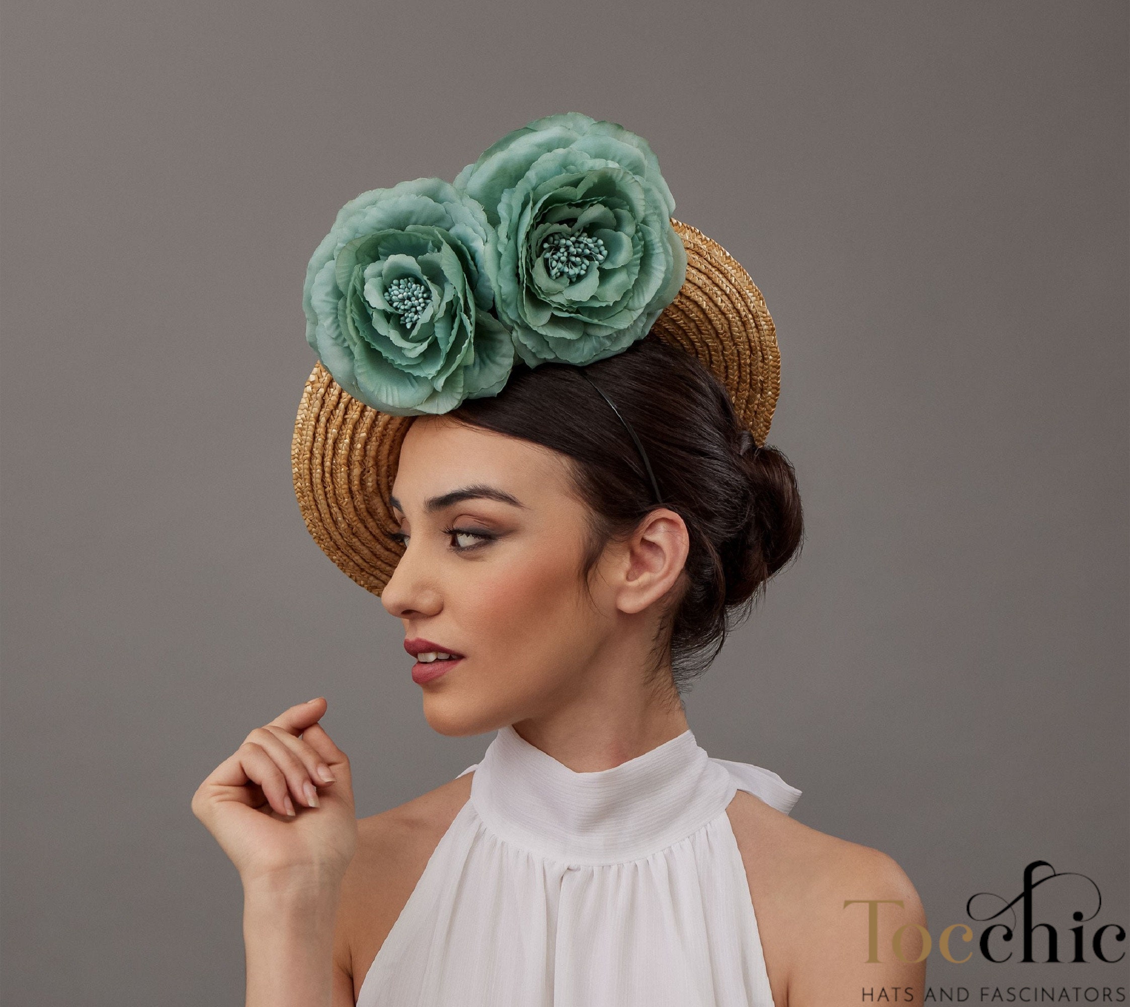 9491 Women Fascinators Tea Party Hat Headwear Feather Flower Fascinator Amazon.com: Jeyiour 15 Pcs Tea Party Hats for Women 20s  main image 2