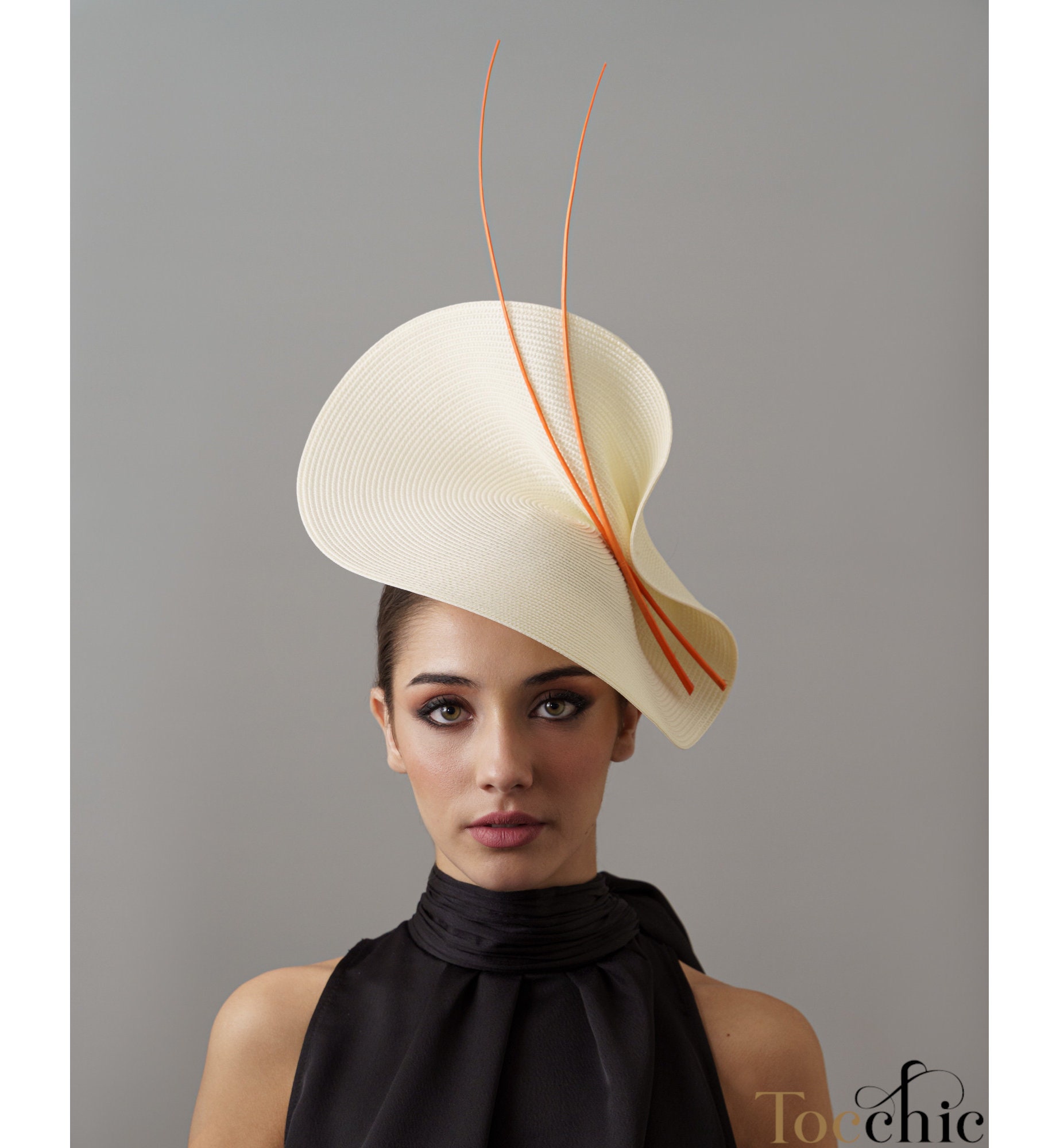 Orange hats for weddings outlet