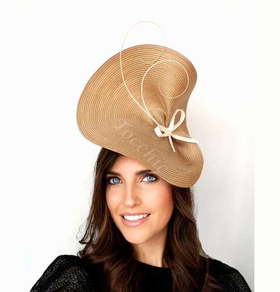 Elegant Woman Wedding Fascinator Hat 