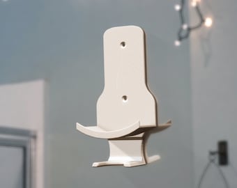 Vertical Shaving Soap & Splash Caddy