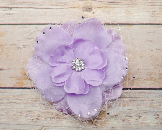 NEW ! Handband of Rhinestone Hair Accessories LIght Purple FROG SAC Glitter Headbands for Girls, Purple Headband for  main image 2