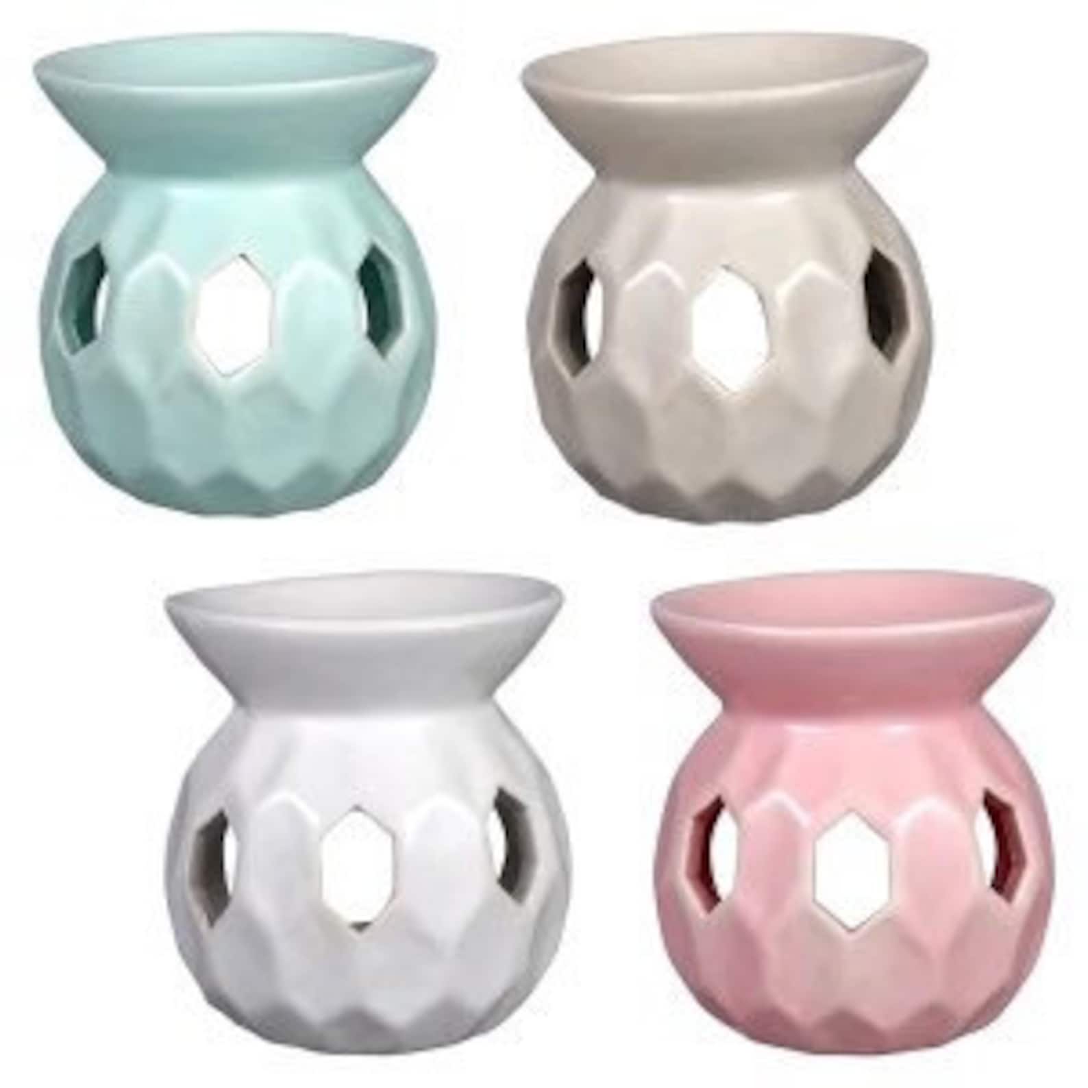 Ceramic Wax Warmer Tealight Warmer Wax Melts Stars Moons Etsy