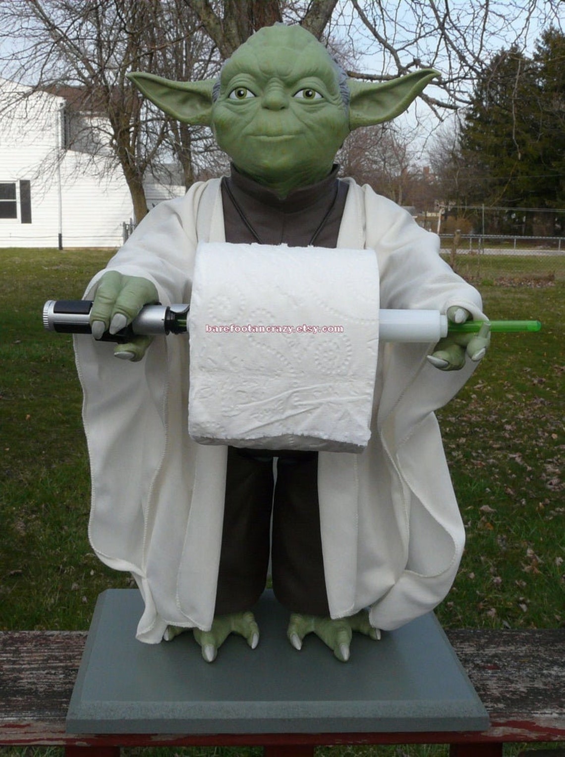 Custom Star Wars YODA Toilet Paper Holder TP Holder 18 Etsy