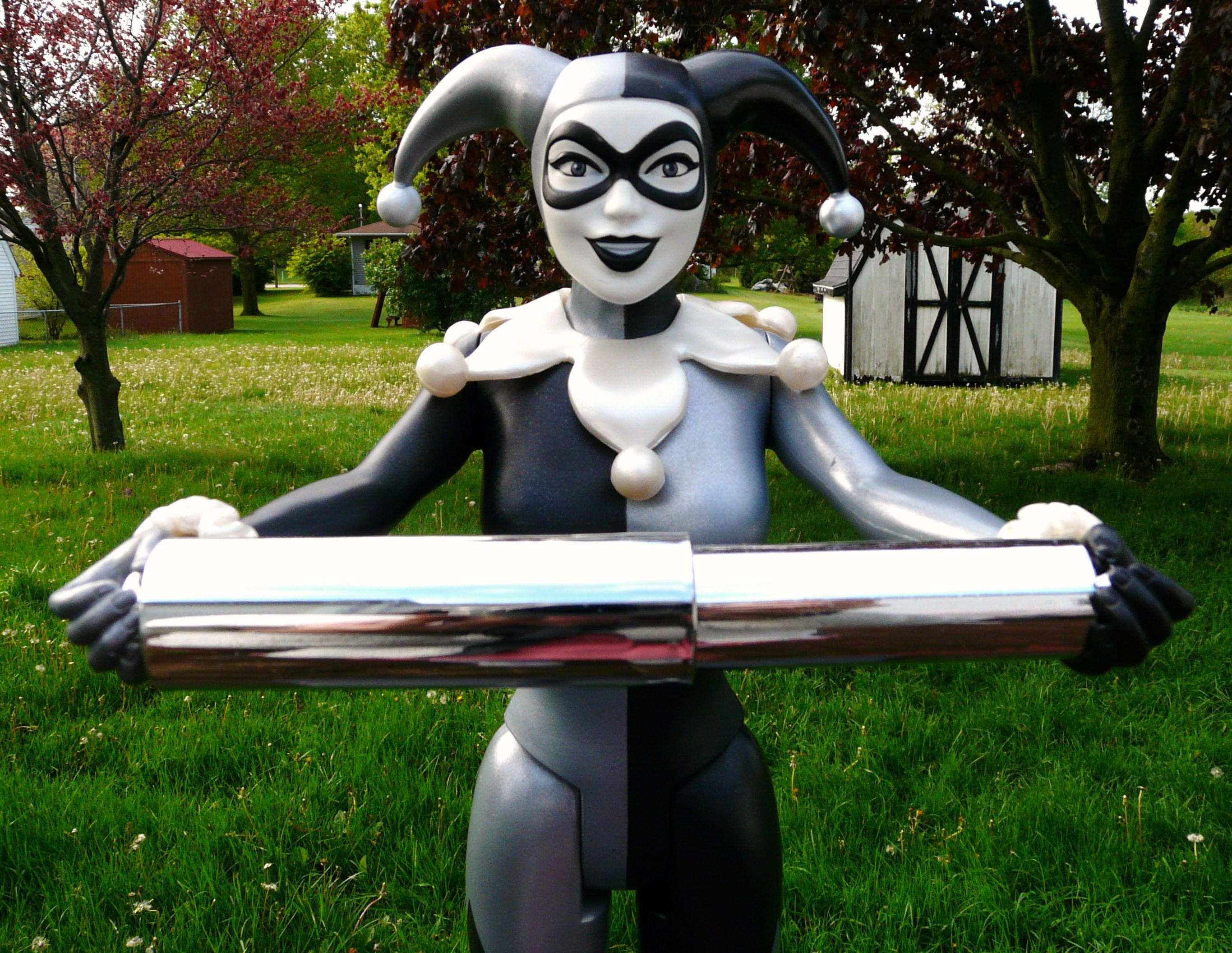 Harley Quinn Toilet Paper Holder TP Holder 19 Figure  Etsy